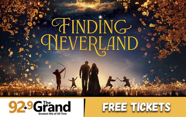929TheGrand's tweet photo. Enter now for your chance to see Finding Neverland at Hamilton Family Theatre Cambridge!🎭

➡️ https://t.co/5JgPBdL3gG

Contest closes Thursday, April 9th, 2026 at 11:59:59pm EST. https://t.co/7oZFuECXBa