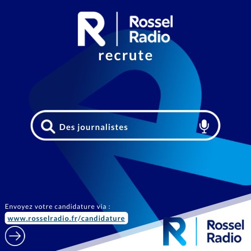 RosselRadioFR's tweet photo. 🎙️ Rossel Radio recrute !

Nous recherchons des journalistes pour renforcer nos rédactions et faire vivre l’actualité locale sur nos antennes.

📍 Postes à pourvoir à Lille, Reims et Toulouse

➡️ Candidatez dès maintenant : https://t.co/8Ei5vXZ2Yr https://t.co/epLB5zMvCL