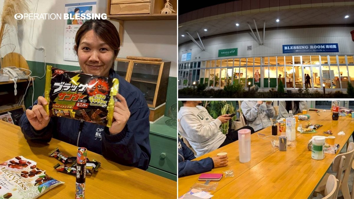 Operation Blessing Japan tweet media