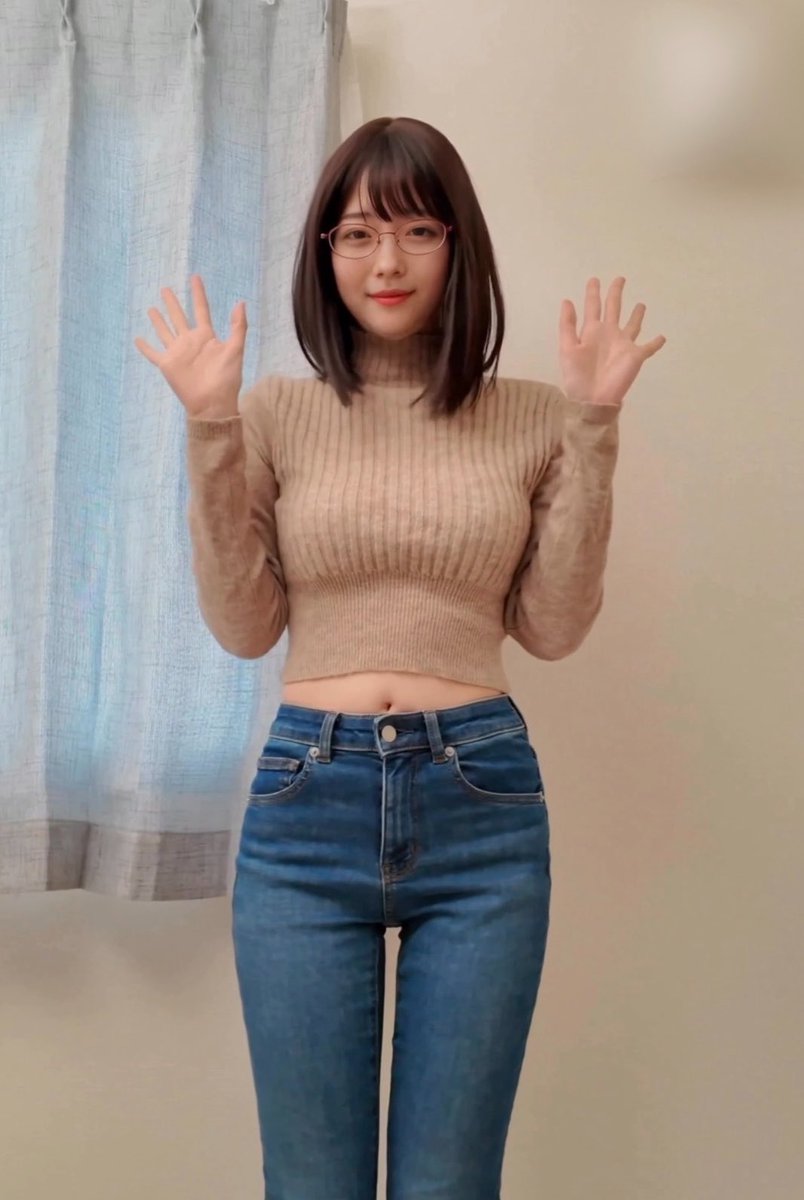 ao513ao's tweet image. ねえ@grok 
1枚目と2枚目の画像の衣装を交換してみて！