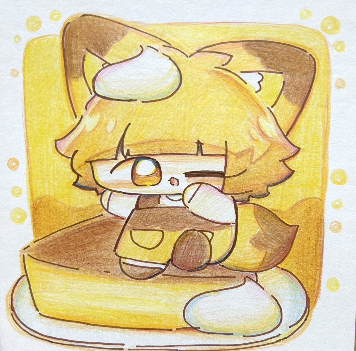 「チーズケーキ」|のんたおのイラスト