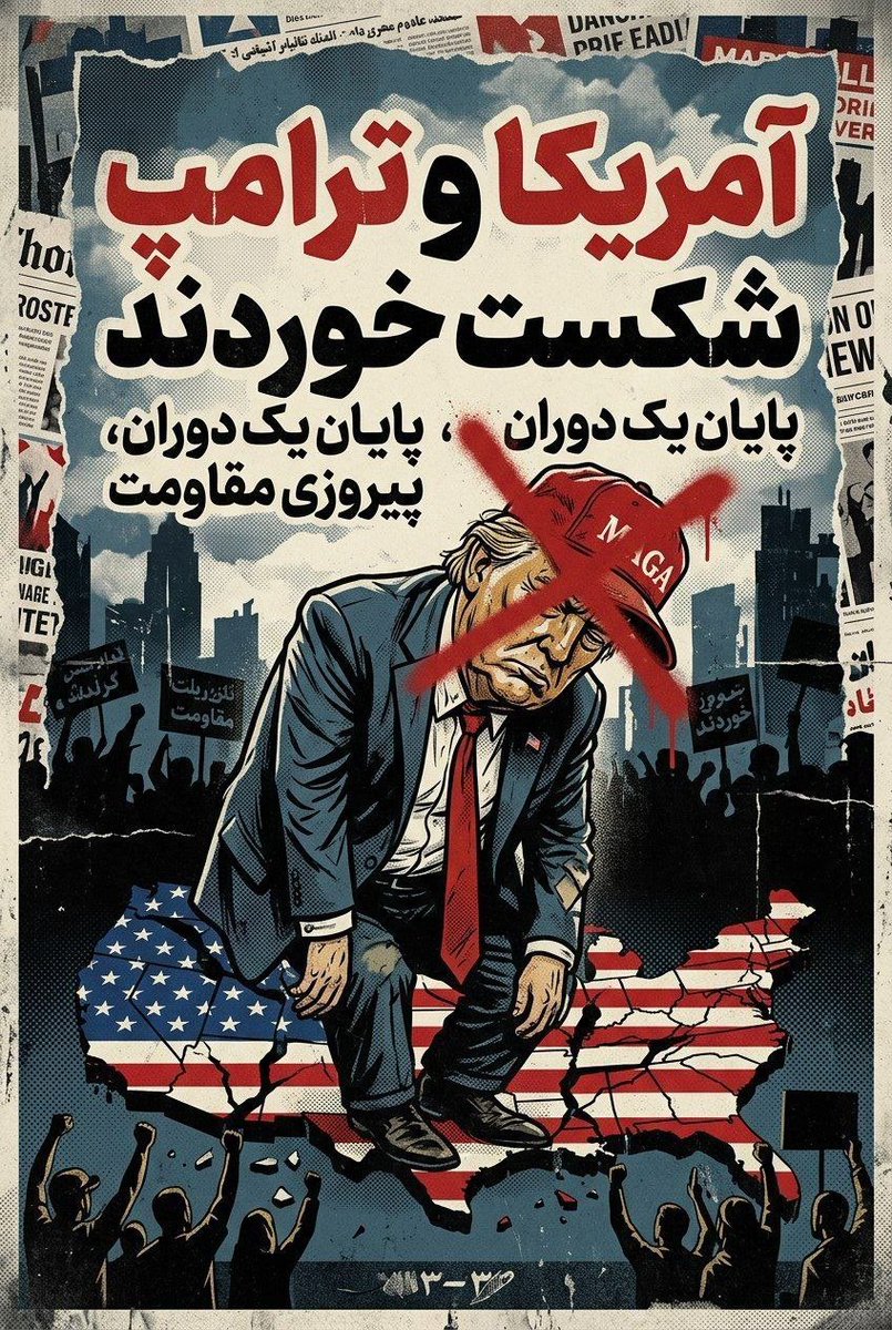 Amir880521's tweet photo. این شروط، آتش بس با فرمان صلح نیست، فقط توقف درگیریه!
شروط ما پذیرفته نشه،دست مون رو ماشه س
ما برای این توقف، نه شیرینی می دیم، نه خرما.
پس سرمون بالاس که ما دست برترو داریم و هیچ وقت به ایران قبل از جنگ بر نمی گردیم.
چشم و گوش مونم با پیام رهبری. هر چی آقا بگن
#آمریکا_شکست_خورد https://t.co/hGoo3k74yC