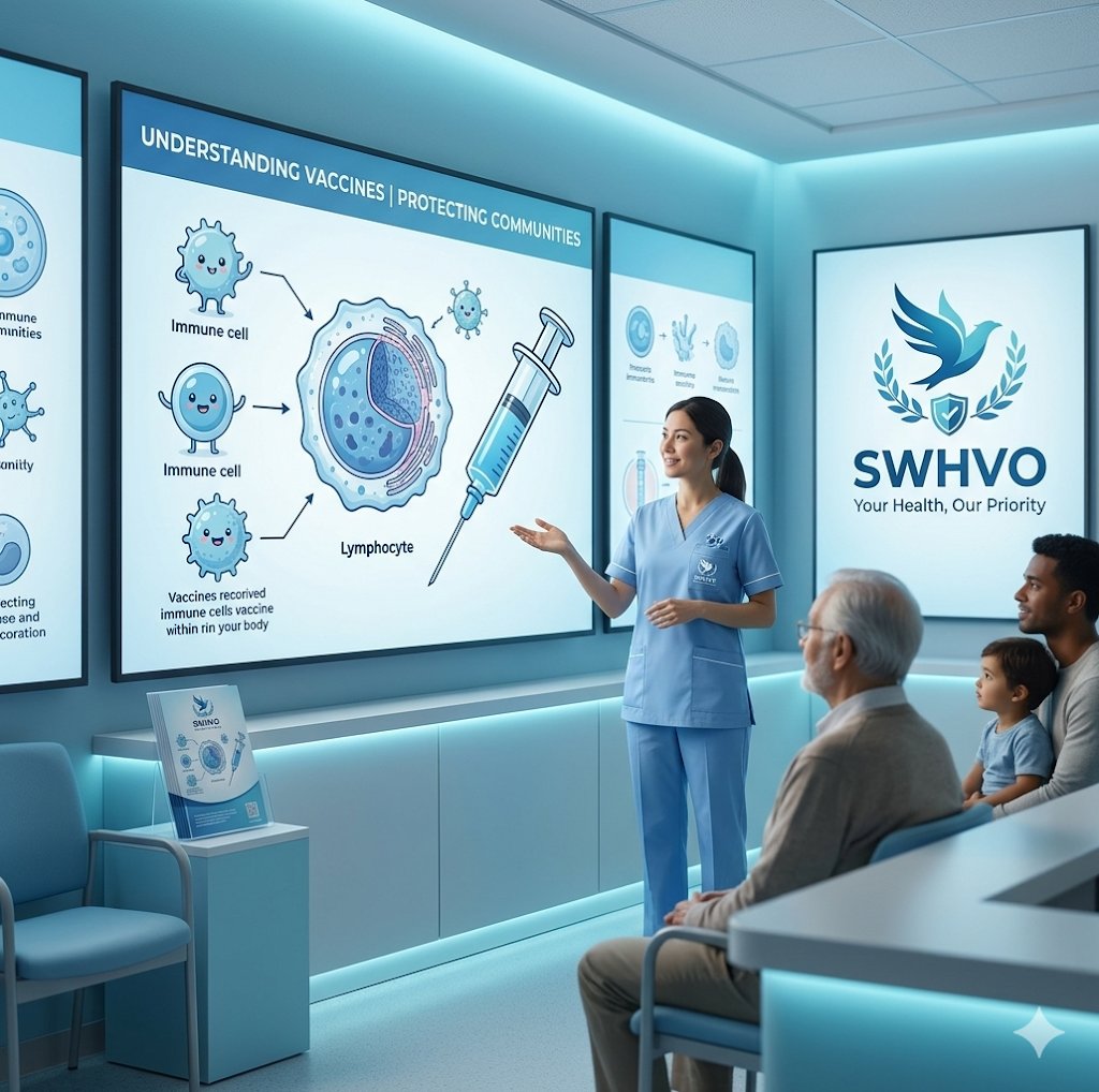 Vermosa_'s tweet image. Building trust through knowledge—empowering communities with safe and reliable vaccination solutions.
#HealthAwareness #VaccinesWork #TrustedCare #SWHVO #HealthEducation #Wellness

Learn more here👇👇👇
sidrastart.com/project/9064d0… 

@maljefairi
@noumanmhn