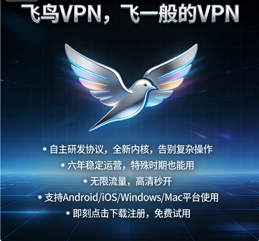飞鸟VPN加速器官方 (@vpnjiasuqi888) / Posts / X