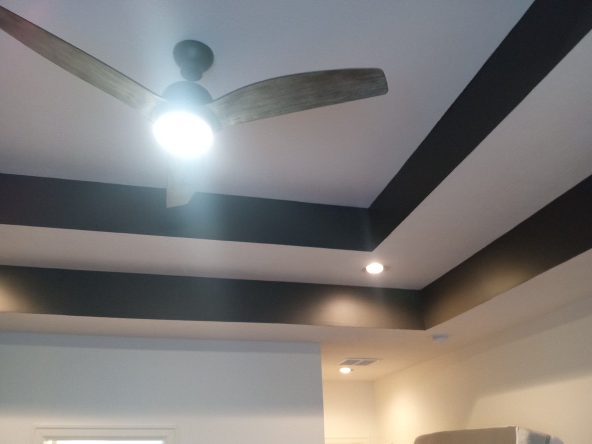 WeHelpUpaint's tweet photo. Accent wall + tray ceilings = next level 🔥
Clean lines, bold contrast, and a high-end look without a full remodel.
That’s what we love doing at ColorTrends Painting.
Message me if you’re ready to upgrade your space.
(417) 379-5587
https://t.co/s5IwzItVSU https://t.co/FncF9PRZSM