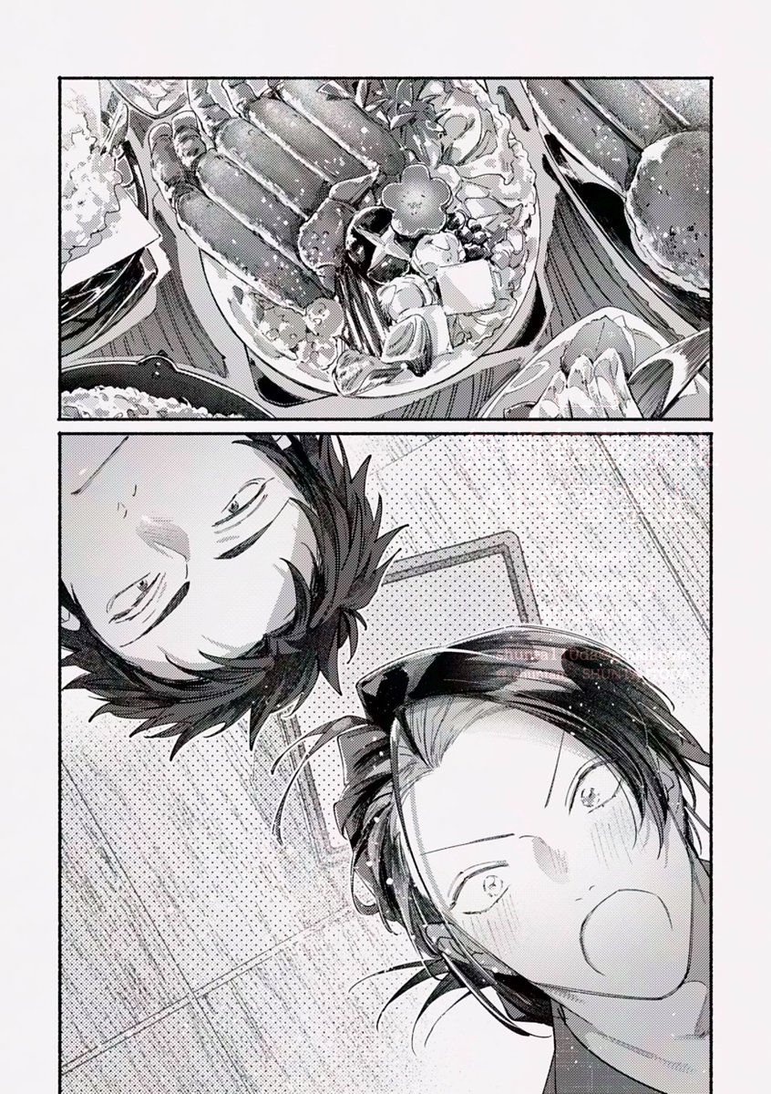 歳勇と🦀です このページが一番気が重かったので無事終わって泣いている、見てあげてください 