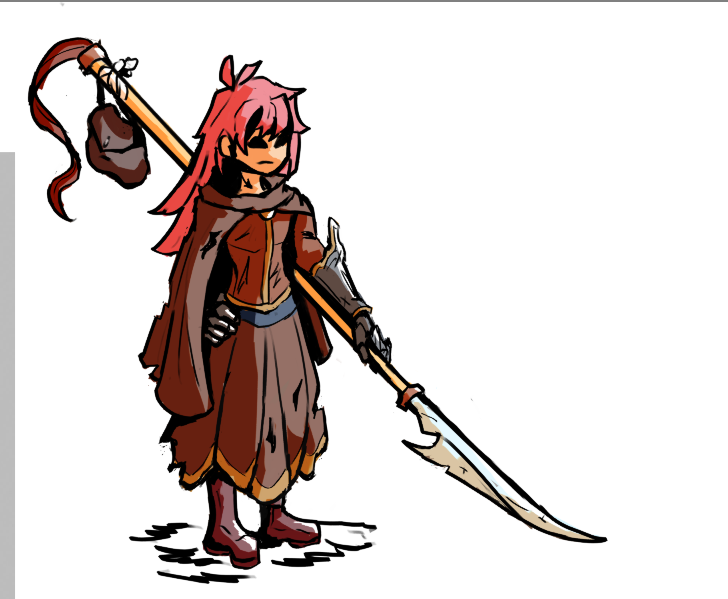 Jiviro_'s tweet photo. Hoi hoi, Together with @JackezzP I'm making a Mod of Lina for Darkest Dungeon, and yes it is Lina.

#DarkestDungeon #digitaldraw https://t.co/AnvINX10CF