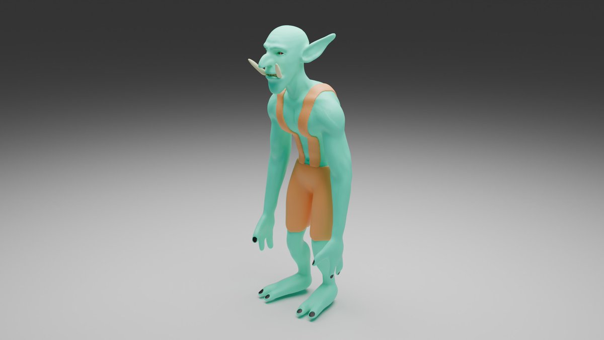 evancordova42's tweet image. Level 1 troll 
#Blender3D #Blender #BlenderArt #3DArt #3DArtist #3DModeling #Art #3dsculpt #character #sculpt