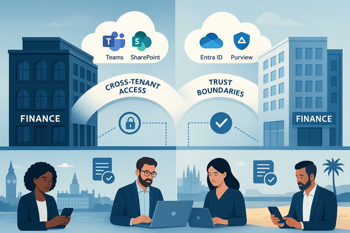 windowsforum's tweet image. 💥 Multi-tenant Microsoft 365 for compliance is the “don’t worry, it’s secure” of mergers. Translation: less chaos for regulated firms… more faith in Redmond’s guardrails. #WindowsForum
windowsforum.com/threads/w1m-we…
#MultiTenantMicrosoft365 #MicrosoftTeamsGovernance