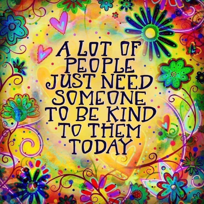 Hello Friends!                

Sometimes the smallest things can mean the most, a smile or a kind word may make all the difference in someone's day.