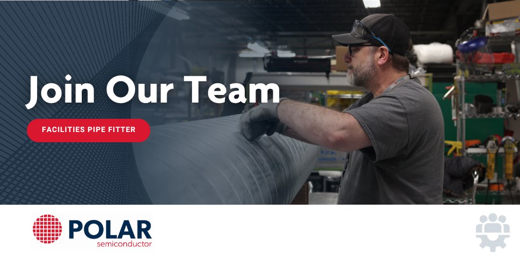 semi_polar's tweet image. #PolarSemiconductor is hiring a Facilities #PipeFitter in #BloomingtonMN, to support critical systems inside a high-tech #SemiconductorManufacturing facility.

👉 Learn more and apply: polarsemi.wd501.myworkdayjobs.com/en-US/Polar/de…

#PipeFitting #SkilledTrades #MechanicalTrades #Hiring #NowHiring