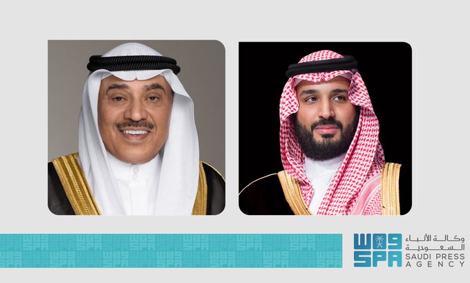 spagov's tweet photo. سمو #ولي_العهد يتلقى اتصالًا هاتفيًا من ولي عهد دولة الكويت، استعرضا خلاله مستجدات الأوضاع في المنطقة، وفي مقدمتها توصل الولايات المتحدة الأمريكية والجمهورية الإسلامية الإيرانية إلى اتفاق لوقف إطلاق النار بجهود مثمرة قامت بها جمهورية باكستان الإسلامية الشقيقة.
https://t.co/C9ny0zJojq
#واس