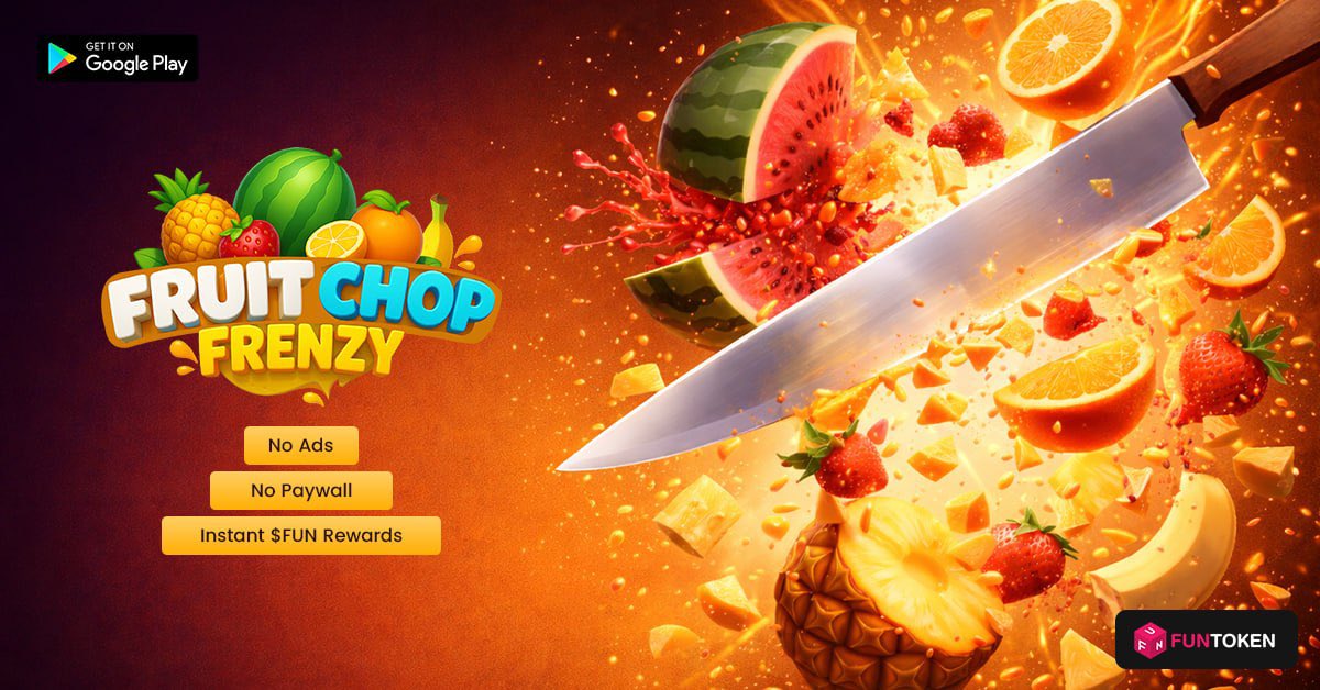 cryptosilar's tweet image. Damn Another game released by $Fun team !!
New FUN Mobile Game Incoming: Fruit Chop Frenzy 🍉🔪

Currently available on Android devices📱