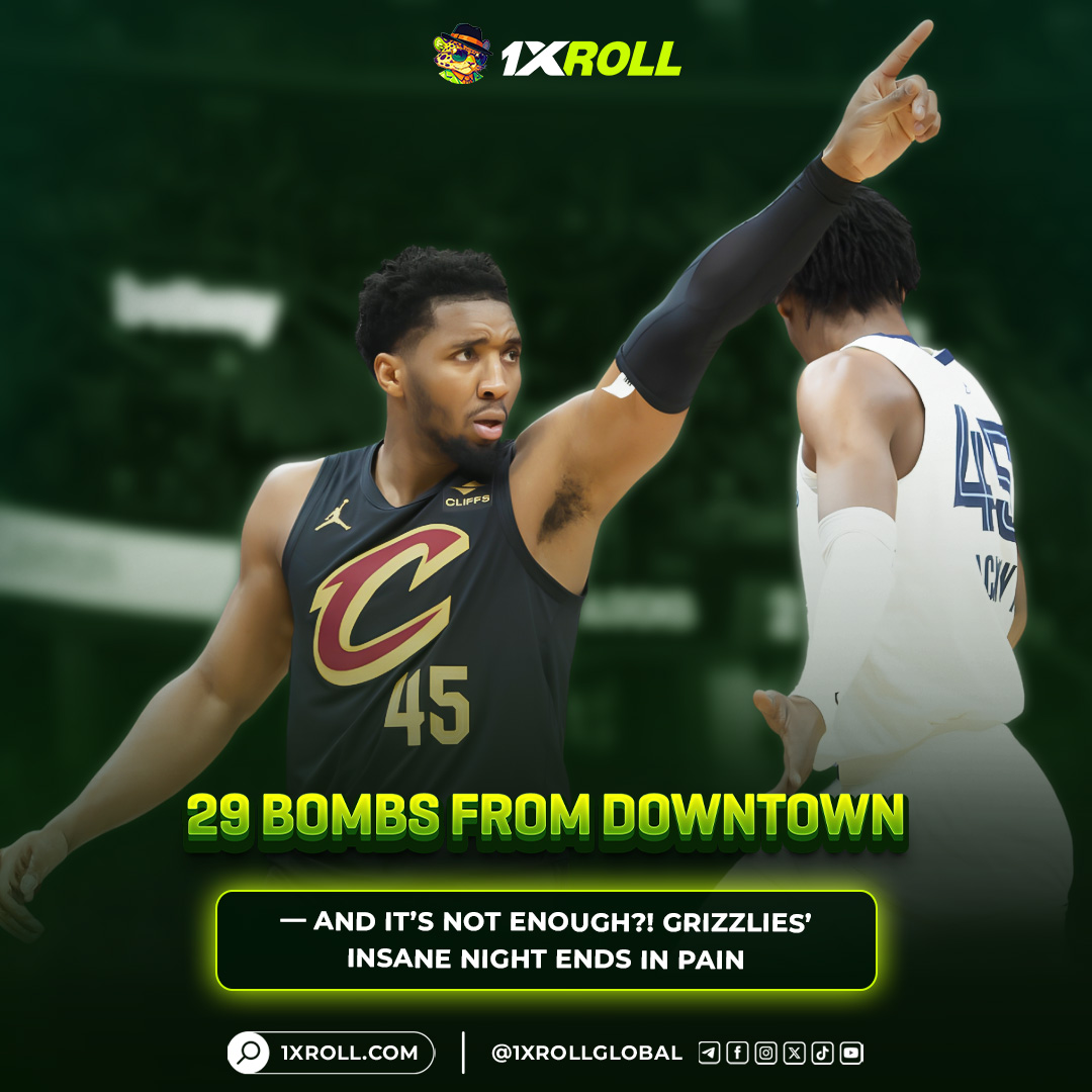 1XRoll1's tweet photo. SPORTS BEAT • GRIZZLIES TIE NBA RECORD 

✅ Historic Night: Grizzlies match an all-time NBA record
✅ Team Effort: Explosive offense powers dominant performance
✅ Statement Win: Sends shockwaves across the league

👉 Bet on: https://t.co/LW2rXd6XGP

#NBA #Grizzlies #NBANews https://t.co/YsuclLGM3p