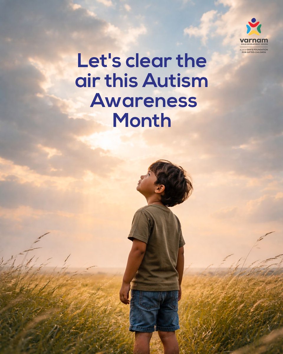 VarnamCDC's tweet photo. Autism is NOT a disease. NOT bad parenting. NOT a lack of emotion.
It's a different way of experiencing the world.
This Autism Awareness Month let's see the person, not the diagnosis. 💙
#AutismAwarenessMonth #VarnamCDC #Neurodiversity https://t.co/oLvkg0TNa9