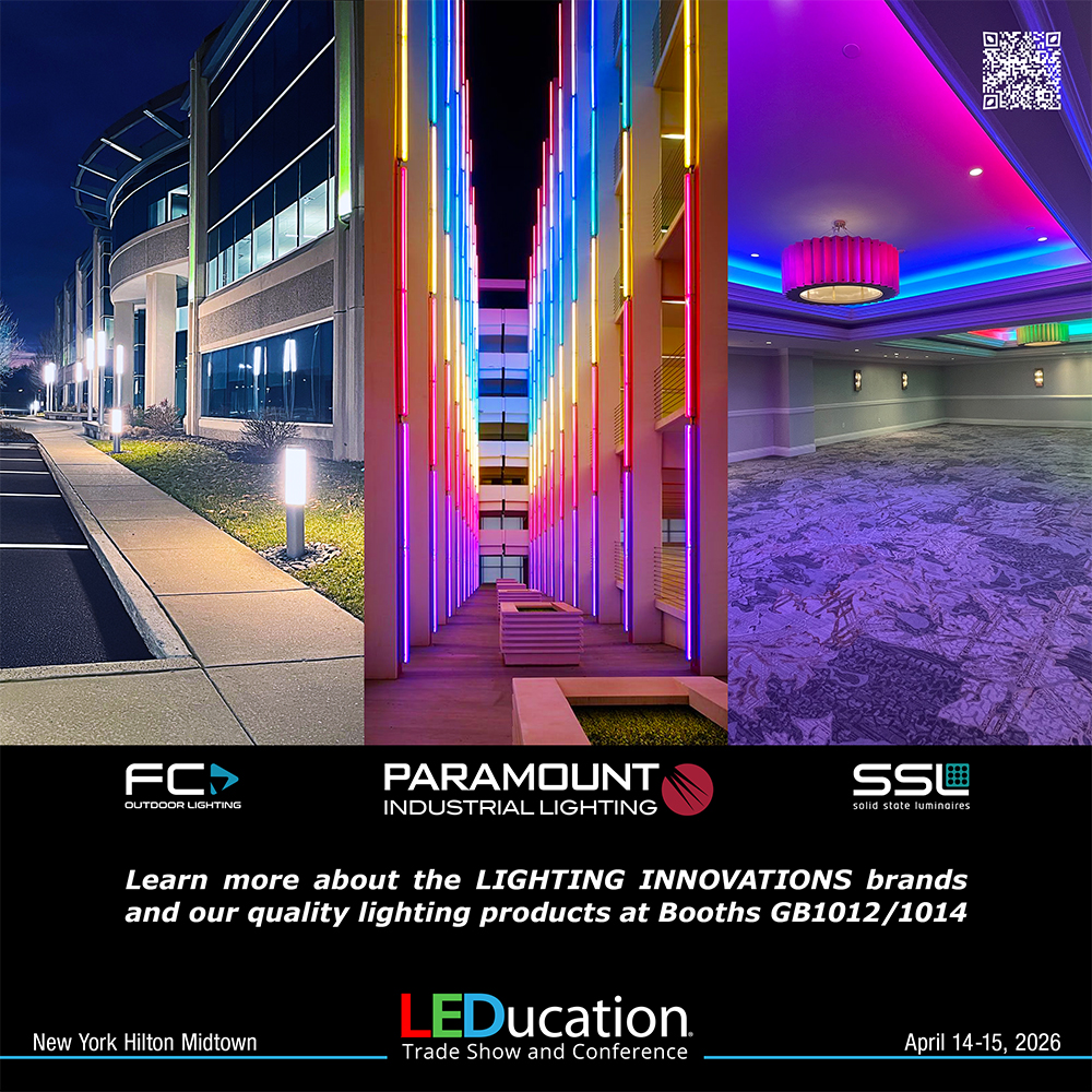 ParamountLights's tweet photo. Lighting Innovations is participating in LEDucation 2026, held at the New York Hilton Midtown, April 14-15, 2026. 

Check us out at booths 1012 – 1014 in the Grand Ballroom.    

LIGHTING INNOVATIONS https://t.co/W6k2sV8Mkq
800.900.1730   

#LEDucation #LightingInnovations https://t.co/mrJ4M84Y0r