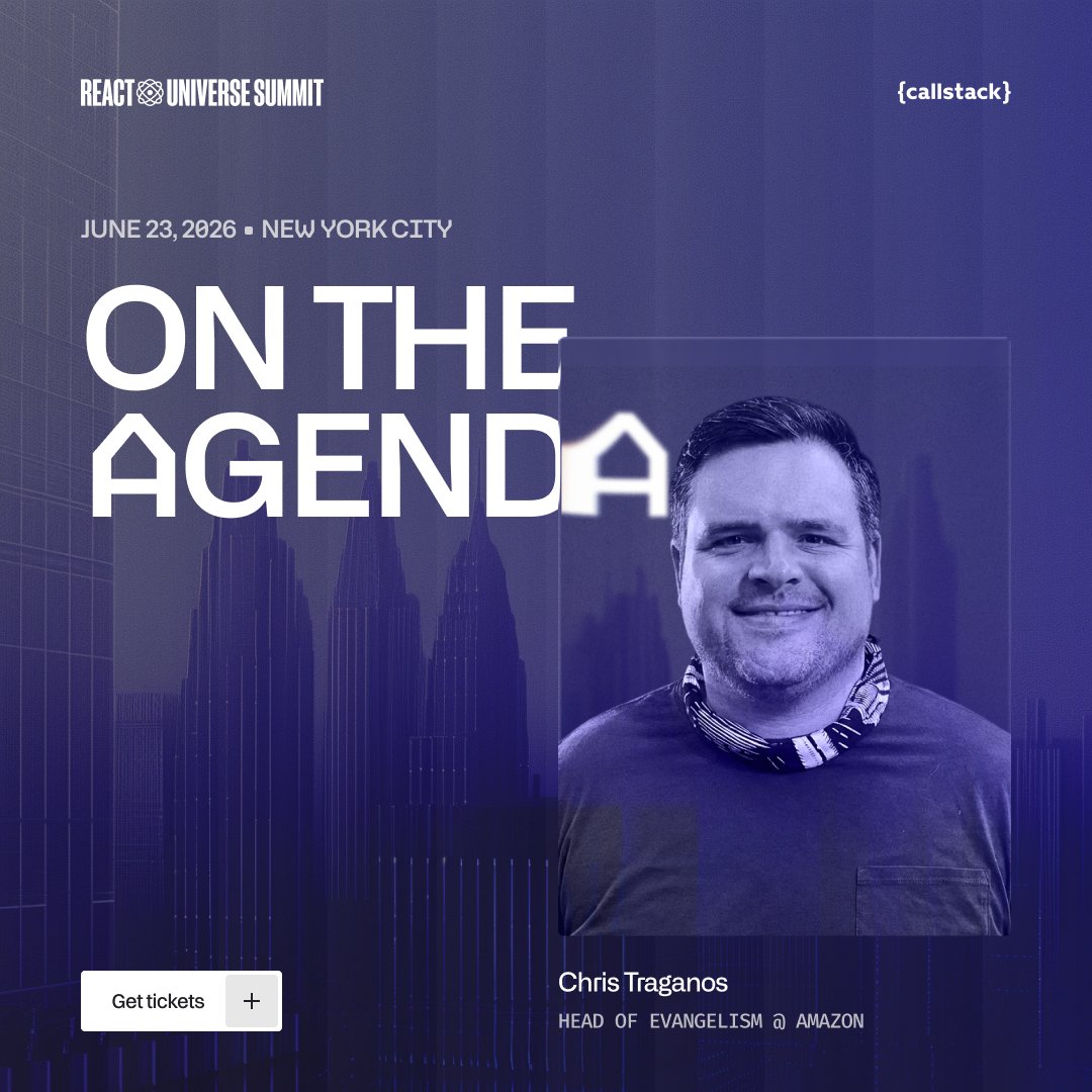 React Universe Summit | June 23, 2026 tweet media