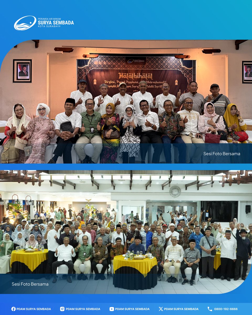 Perumda Air Minum Surya Sembada Kota Surabaya tweet media