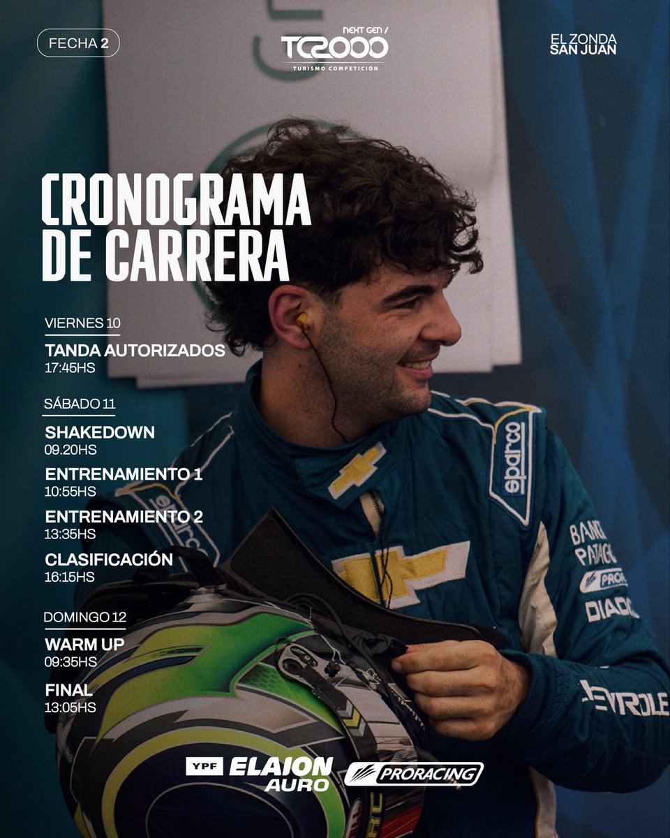 YPF ELAION AURO PRORACING tweet media