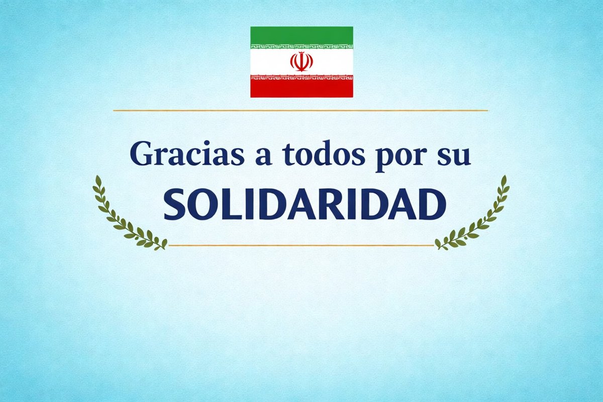 Embajada de Irán en España tweet media