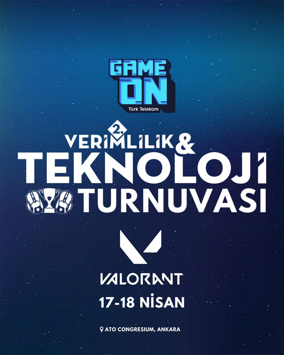 Verimlilik ve Teknoloji Turnuvası tweet media
