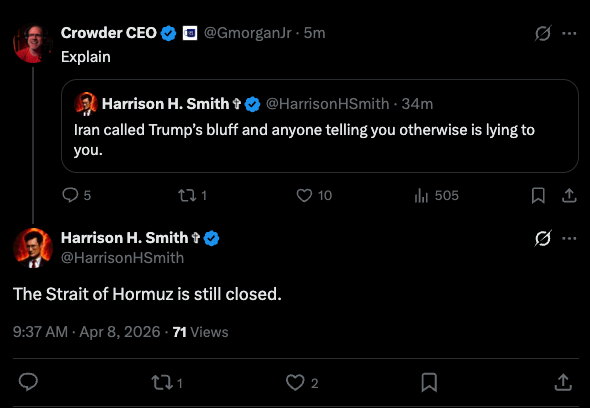 Harrison H. Smith ✞ tweet media