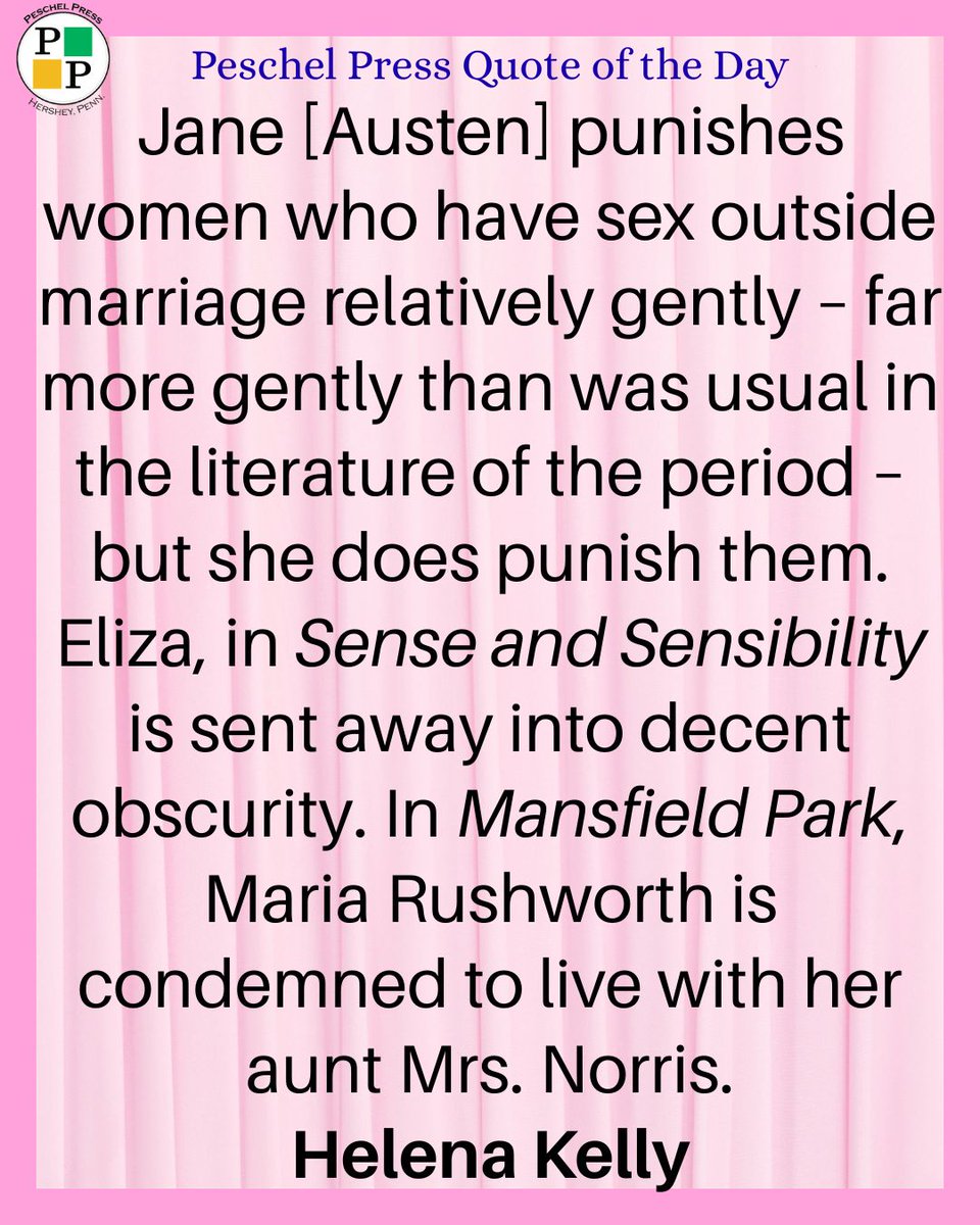 Another great observation about #janeausten from Helena Kelly.