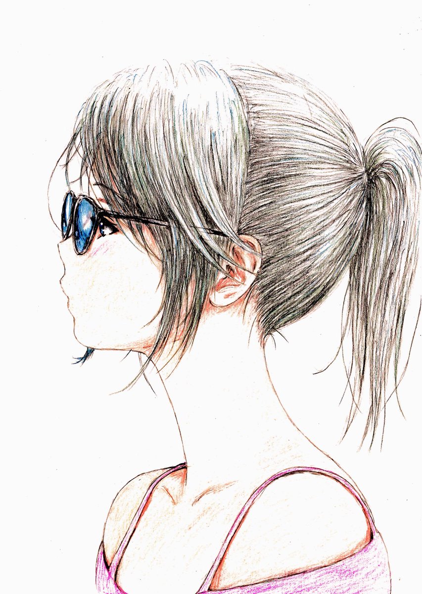 過去絵　希美さん

鳥飼さんのss のファンアート
色調整しました