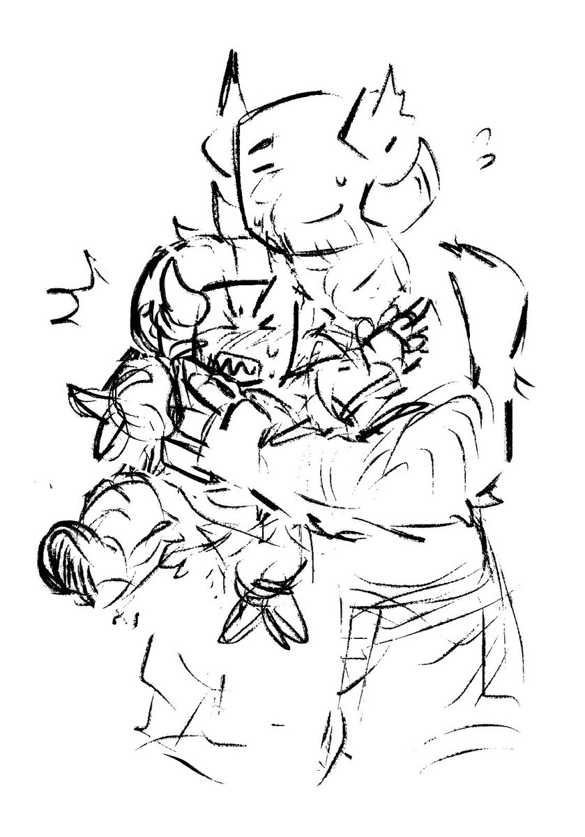 wulf43013's tweet photo. i need to draw younger rocket with zuka more often https://t.co/ud12OlDZff