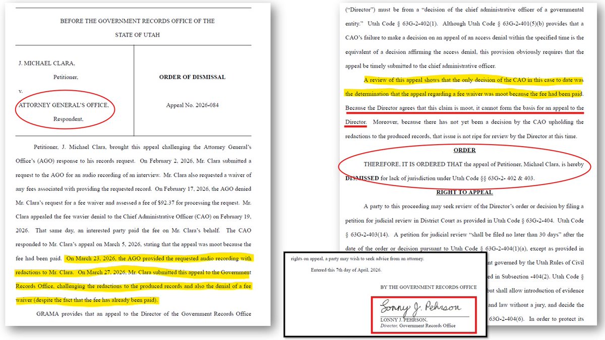 Michael Clara tweet media