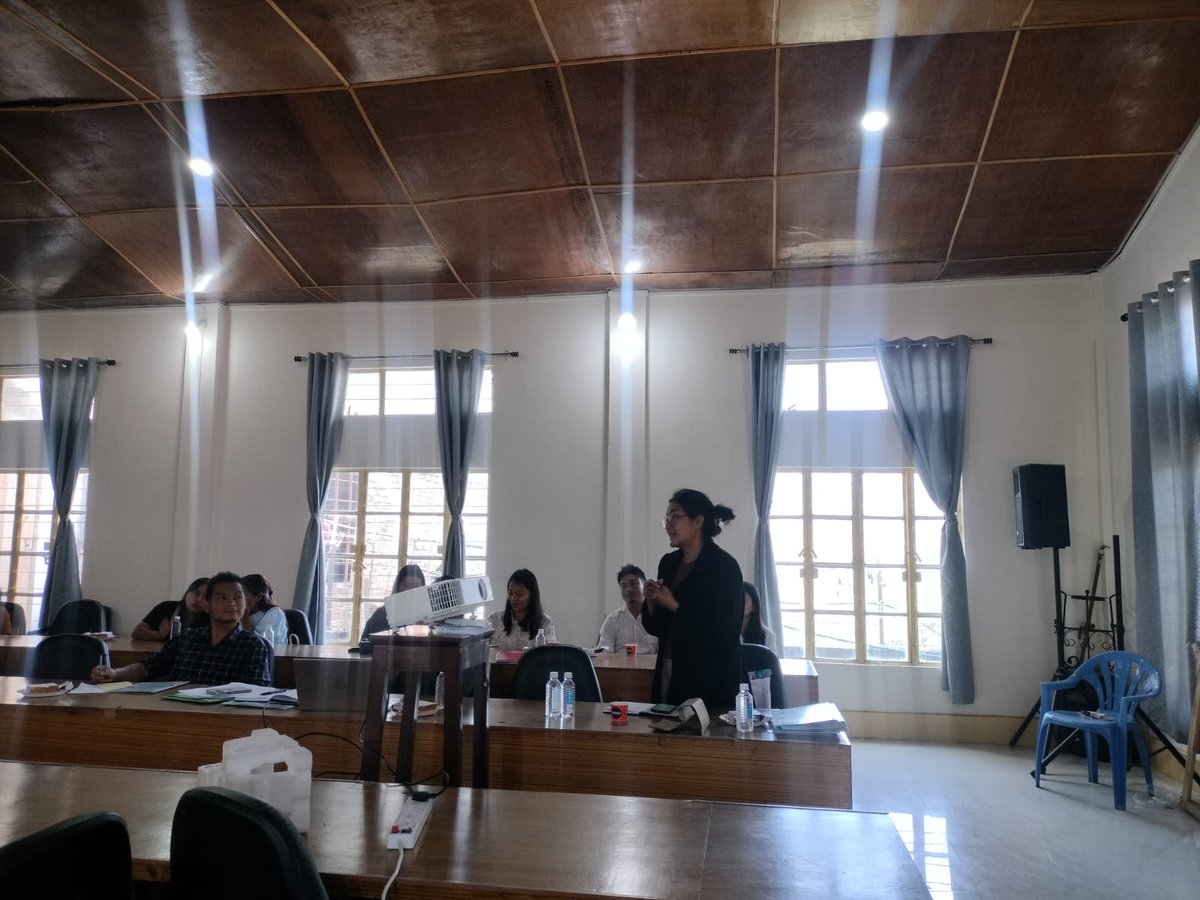 DHEWWOKHA's tweet photo. Consultative &amp; review meeting for Adolescent Girls Club held on 8th April 2026 at DC conference hall #wokha 
@MinistryWCD @nld_shew @DC_Wokha https://t.co/jsTOdO27rY