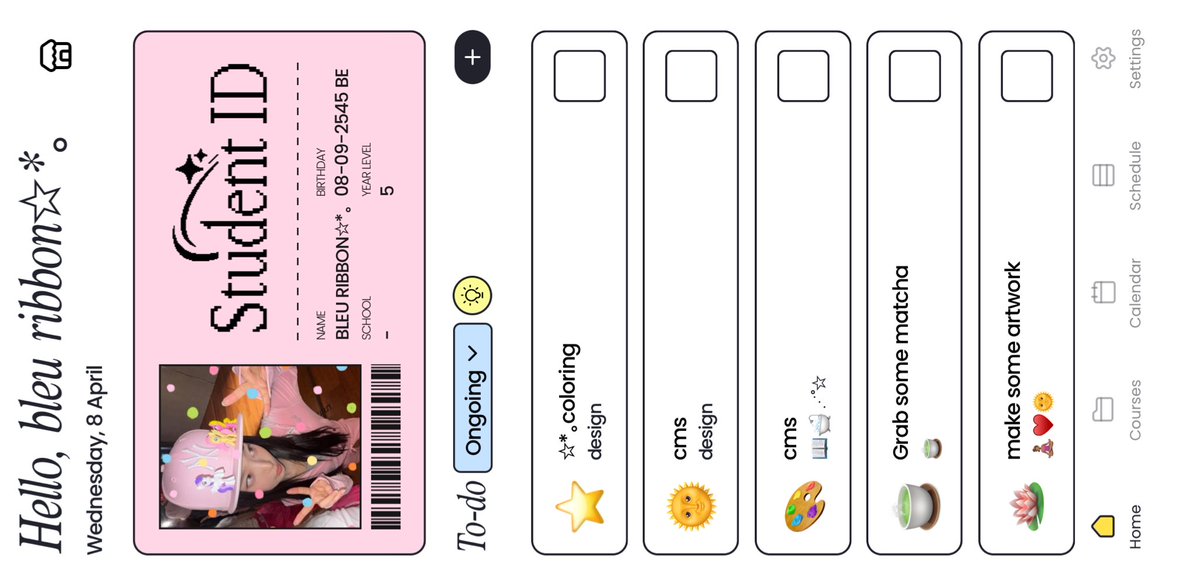 meraki_sr's tweet image. 💬🌞วันนี้มีแอปมาแนะนำทุกคนอีกแล้วว จริงๆมันเป็นแอปไว้จดตารางเรียน📓แต่ทางนี้เอามาจดแพลนชีวิตต่างๆ คือมันจด to-do list ⭐️ได้ มีปฏิทินให้ลงตารางชีวิตแต่ละวัน คือแอปชีเริ่ดเลยหล่ะ น่ารัก มีประโยชน์ เอาไปเลย 101010🧘🏽‍♀️🍵💘  

พิกัดแอป : @folderly_app ⋰˚☆