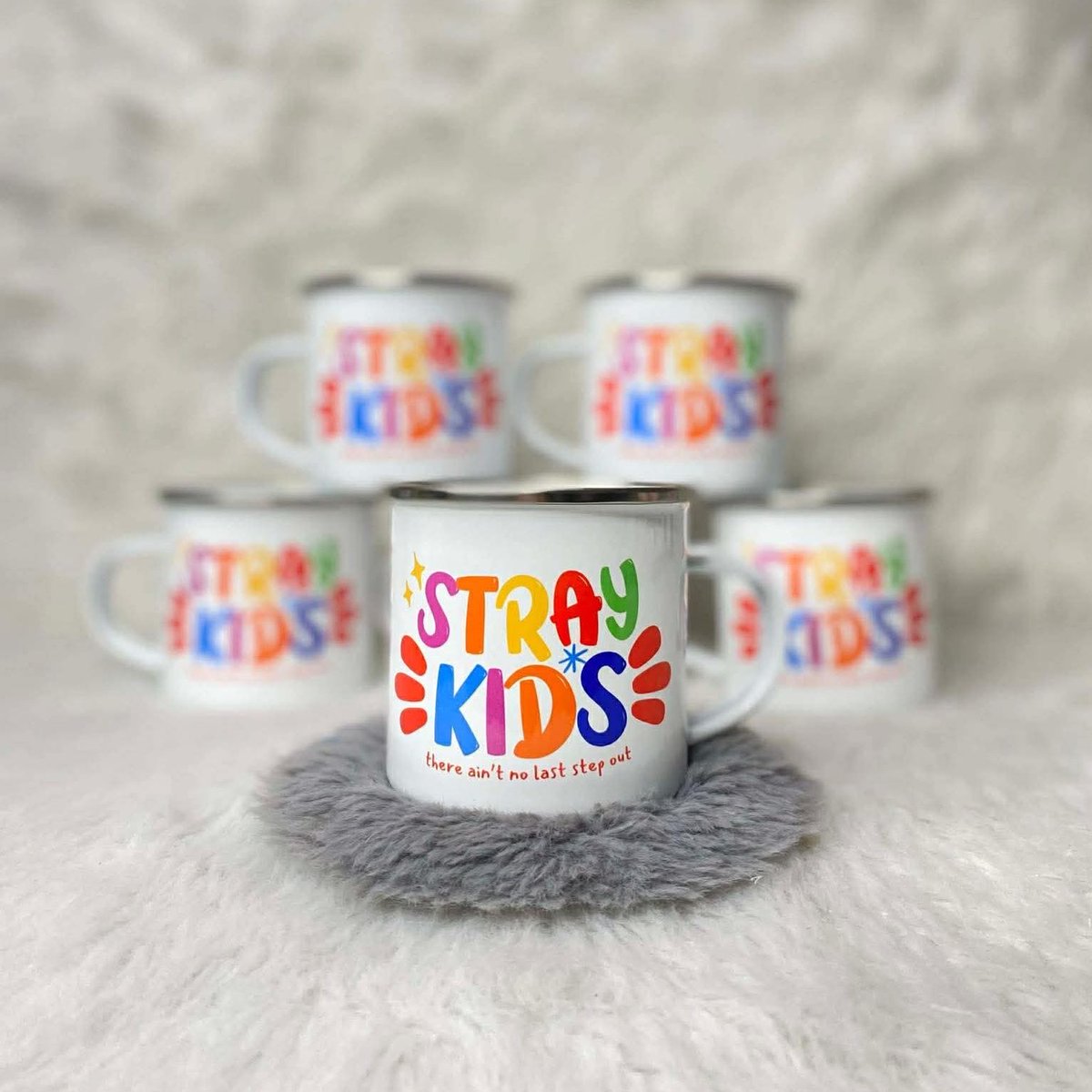 Stray Kids enamel mug! ✨

Will be available at <a href="/allforskzph/">All For SKZ PH</a>’s  #STAY_inthe_LOOP at booth 19! See you there 🩷