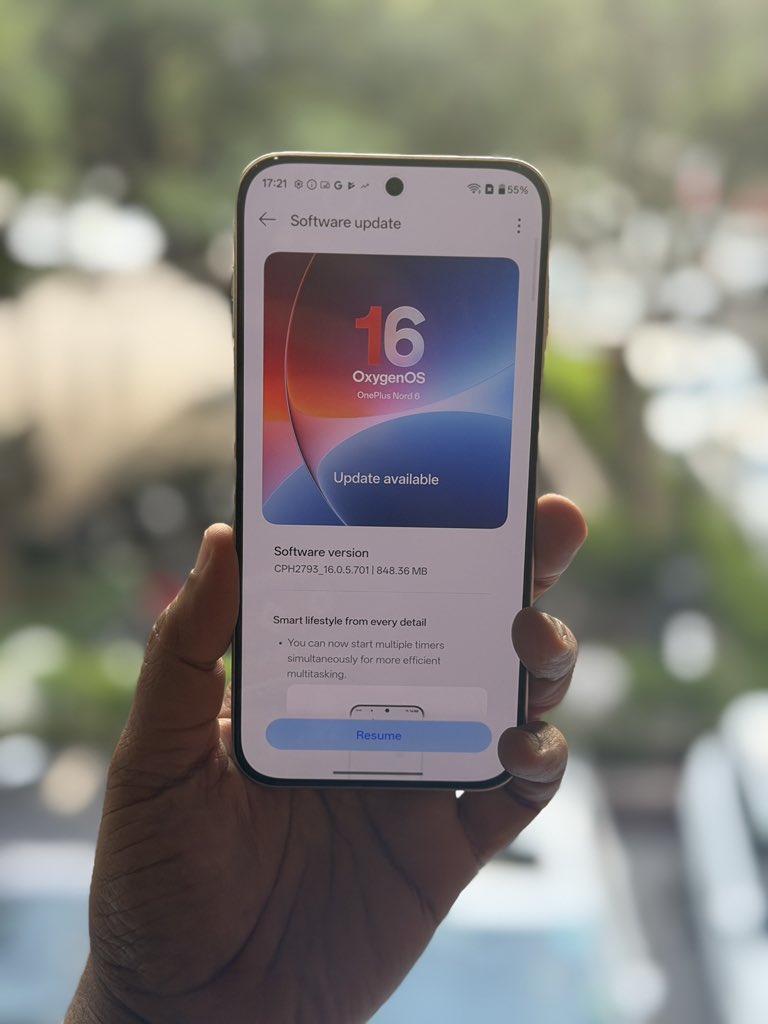 NimishAndAkriti's tweet image. Our OnePlus Nord 6 just got a software update. 
Give us a day or two more for the review @techpp   

#OnePlus #OnePlusNord6 #OnePlusNord