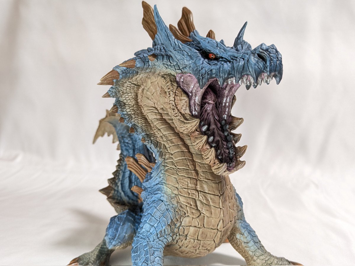 RuM_SaBo10's tweet photo. カプコンフィギュアビルダーソフビモデル
ラギアクルス

#モンハン #フィギュア #ソフビ https://t.co/hZK2vMnBzO
