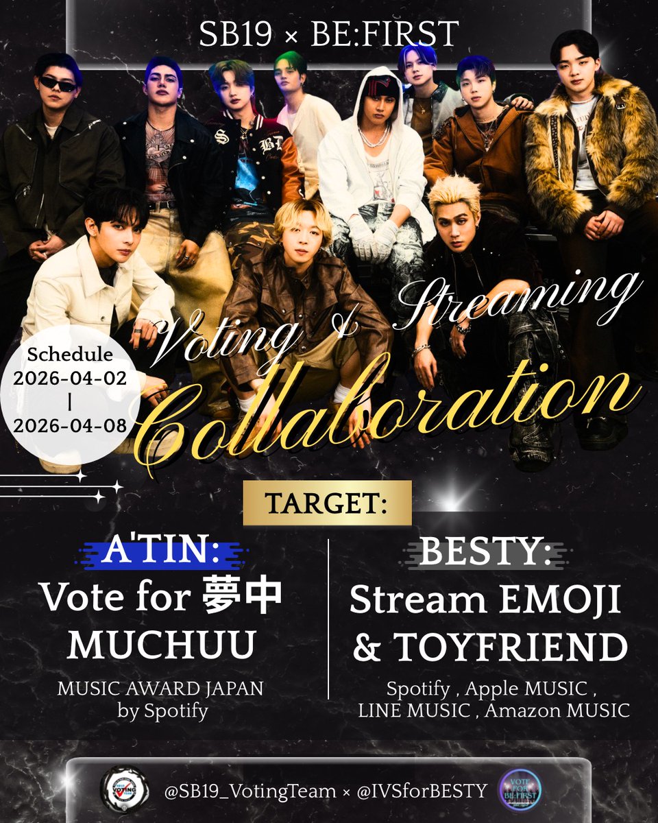 Int'l Vote Support for BESTY tweet media