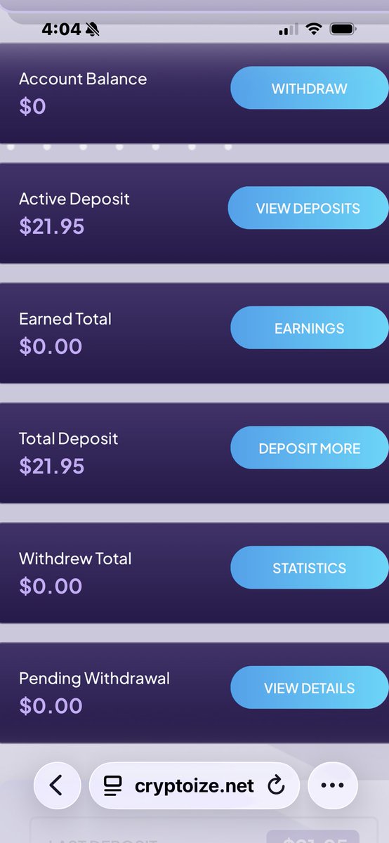 cryptoize.net/?ref=Delcoto421   - I invested $22 into this website got deposited within 1 hour #bitcoin #investments #btc #btcinvestments