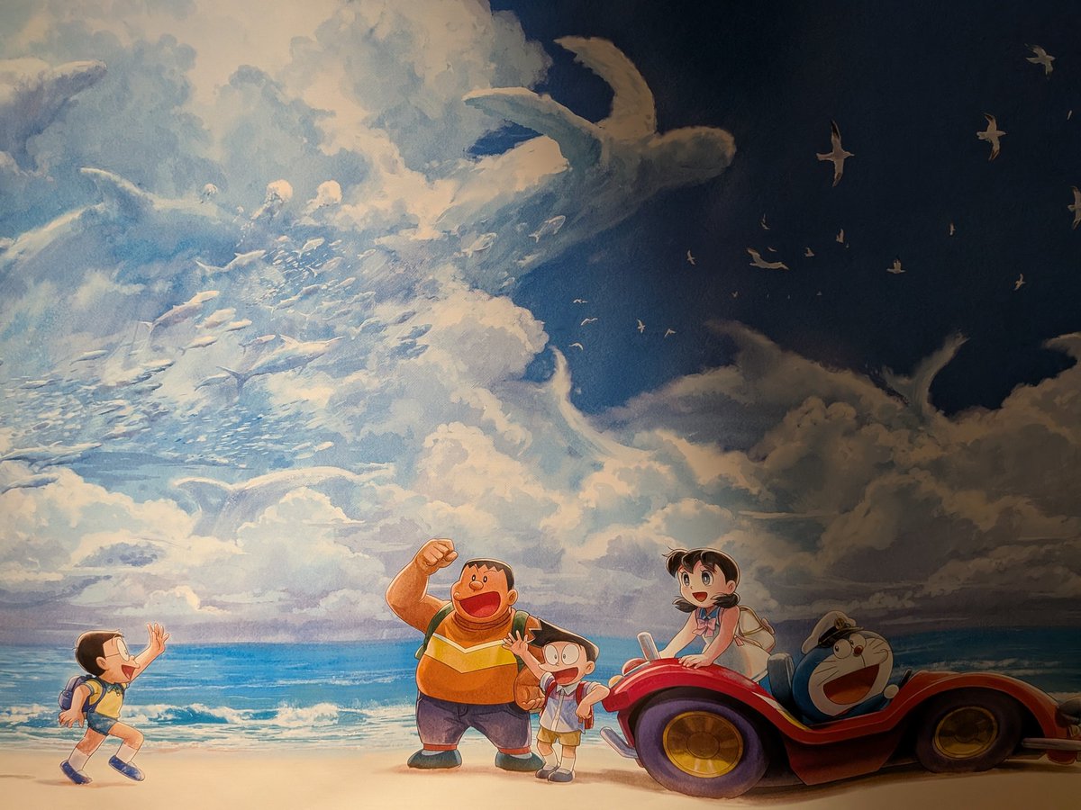tsurupunks89's tweet photo. のび太の海底鬼岩城はドラえもんの映画の中でもベスト5には入る大好きな作品。リメイク版でも大泣きでした。

心がきれいになった！！ https://t.co/tnzZmk3RM6