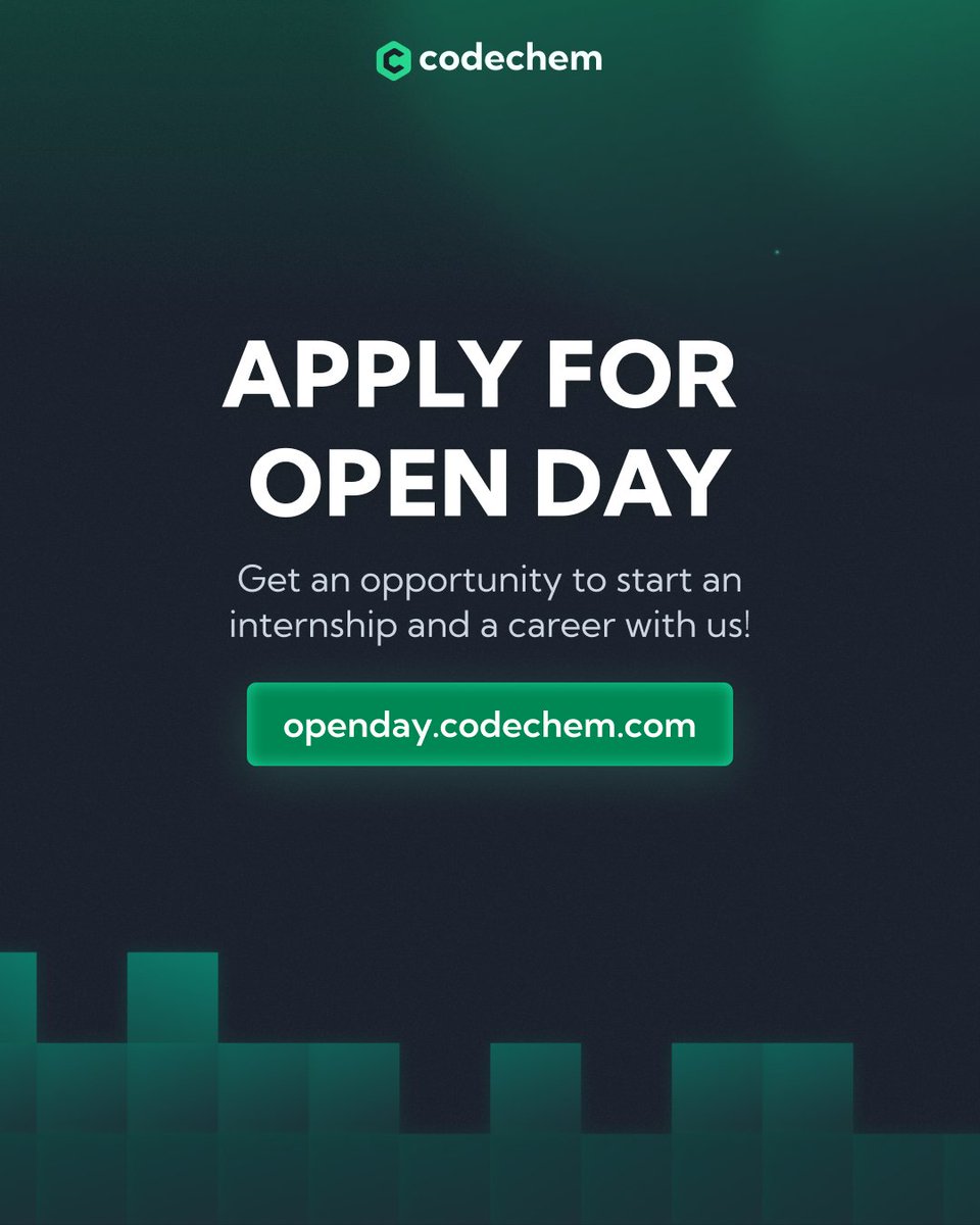 code_chem's tweet photo. Break it, test it, and fix it before users ever see it.

We have a QA Automation internship opportunity starting this year from Open Day.

Apply through this link, register, and follow the process 
https://t.co/IUZwrutyoy https://t.co/xuF6dLhc00