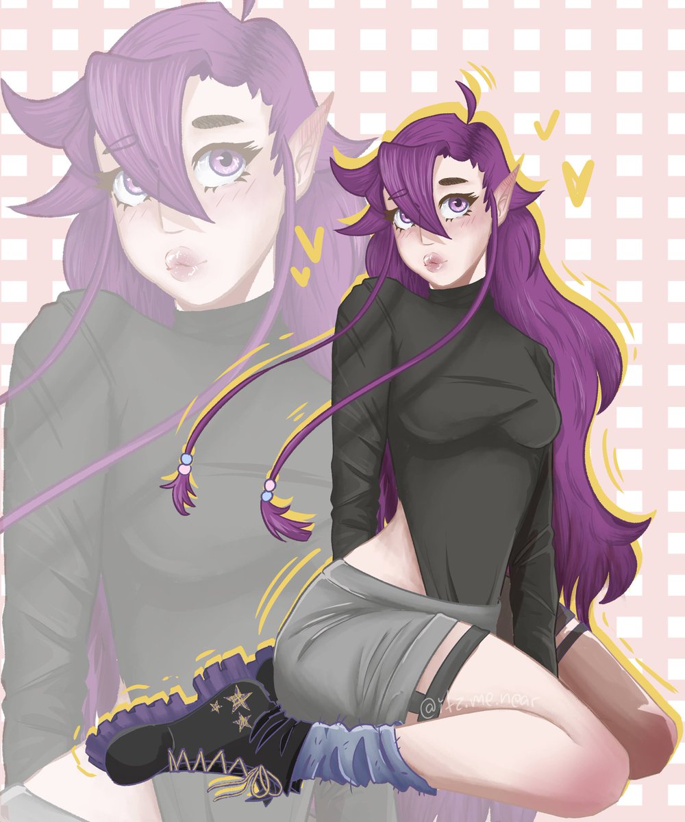 ItzmeNear's tweet photo. @AxlotlSarkozy What we thinking of Lilia👀 (she's 20 years old and just a silly -cvnty- vampire) https://t.co/GsqziW2fCD