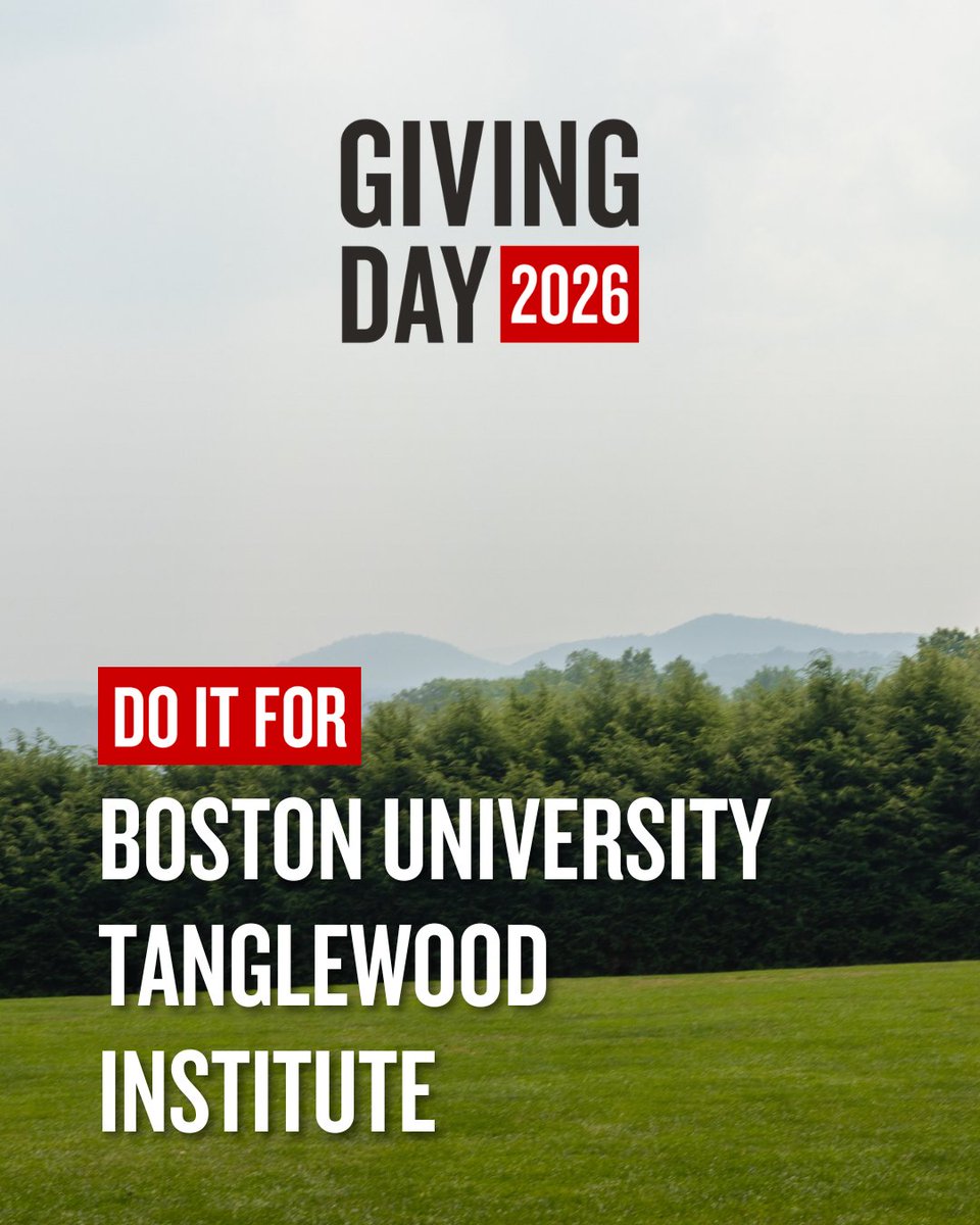 BU Tanglewood tweet media