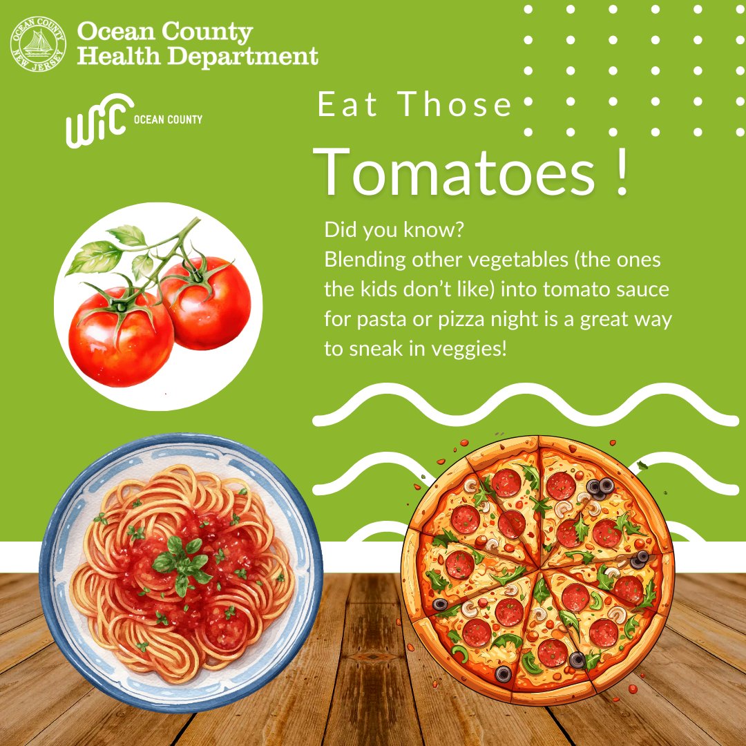Got a picky eater? Try hiding veggies in tomato-based dishes!  ocv.im/jXPtxBN