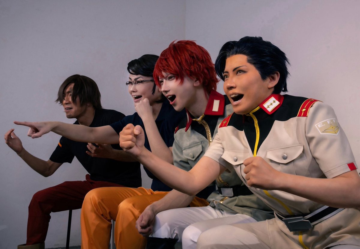 yageel2's tweet photo. 【cos】機動戦士ガンダム 閃光のハサウェイ

閃光のハサウェイ上映中

←冒頭　
　　　　　　→ハサのシャワーシーン

撮影　@Katsuell 
 #閃ハサ併せ0228 https://t.co/Mup2GC0k0J