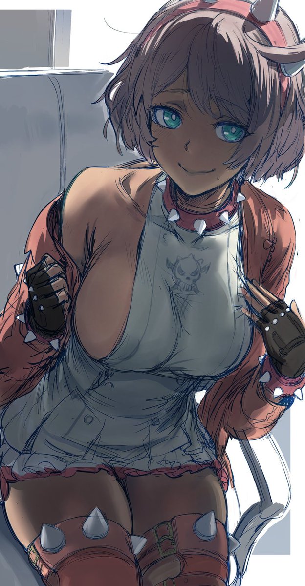 KintonSK's tweet image. Elphelt Valentine From Guilty Gear!
Coloring by me! Original by @/hews__
#Elphelt #GuiltyGear #Render