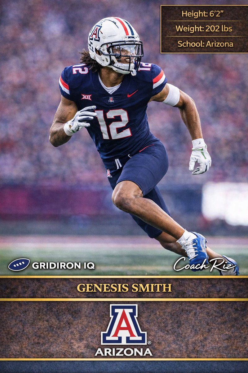 LanceReisland's tweet image. Genesis Smith fits what the Browns want on the back end. Length, range, and a “one high” presence that covers sideline to sideline. Reliable tackler, closes space fast, plays with control. That’s a clean fit in this defense. #Browns