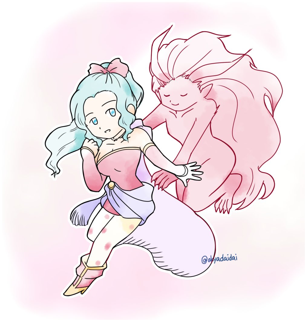 #FF6
4月はティナの素敵イラストがたくさん流れてきて、描きたくなっちゃう。