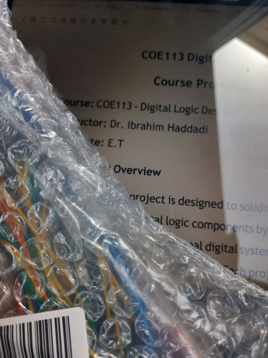 Rily206's tweet image. مراحل مشروع تصميم منطق رقمي COE113 👩🏻‍💻👷🏻‍♀️.