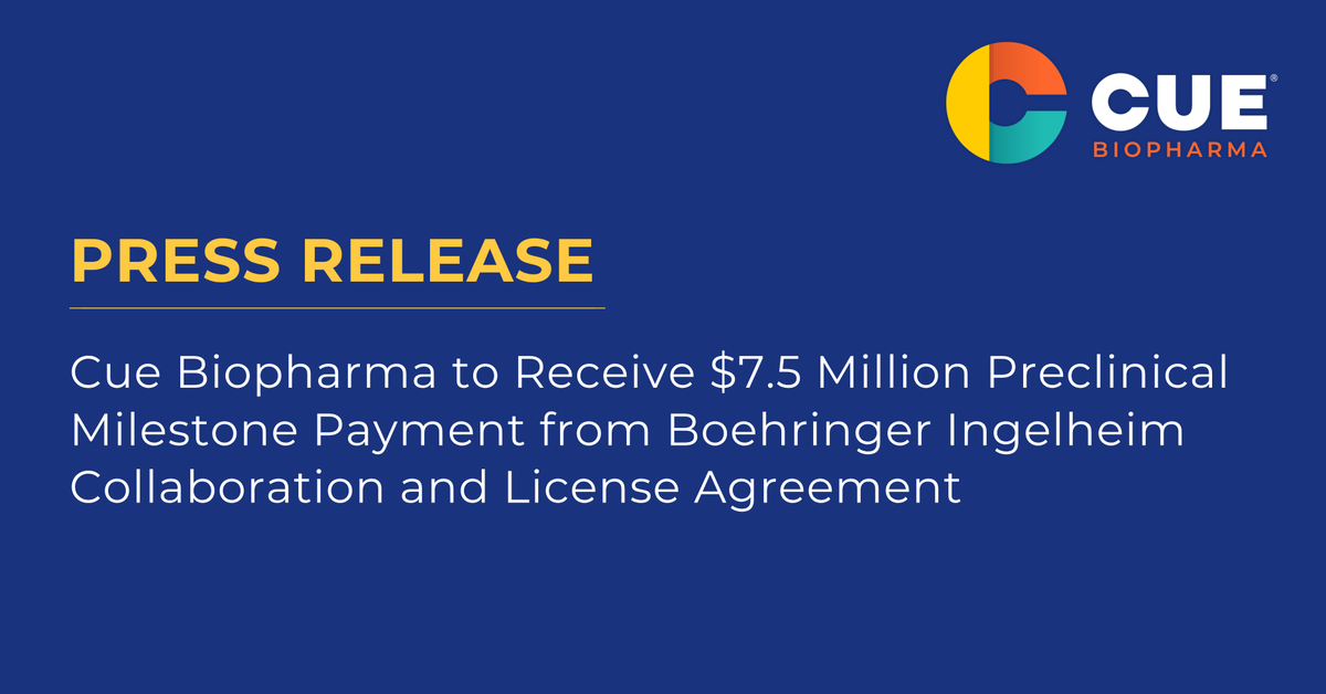 Cue Biopharma tweet media