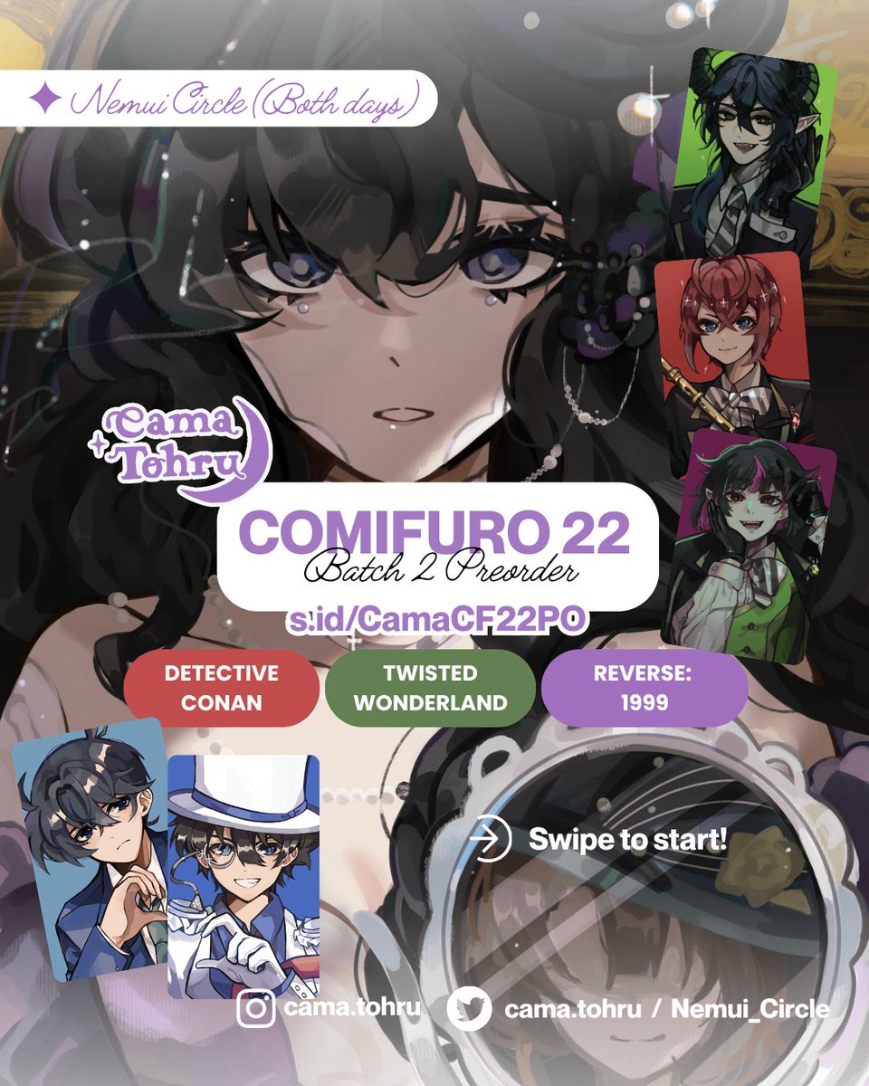 cama ◇ Nemui Circle @CF22 tweet media