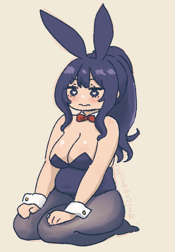 看病するバニーちゃん(妄想) 